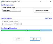 Trojan Remover Updater Screenshot